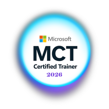 Microsoft Certified Trainer 2026 badge